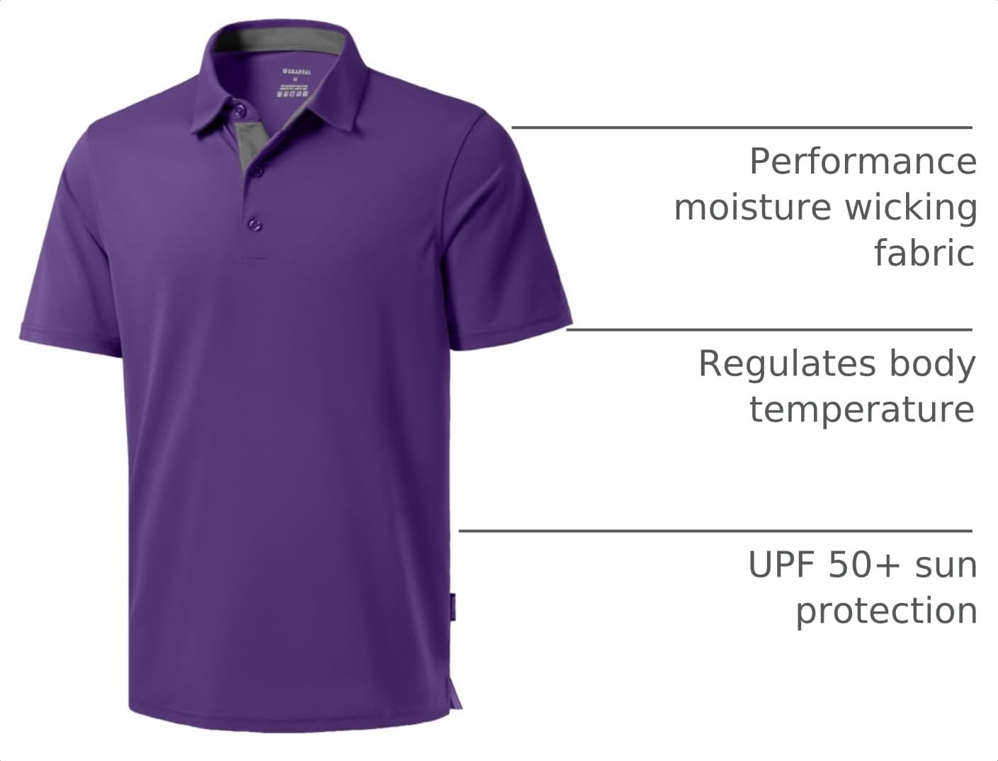 Men's Golf Polo Shirts Dry