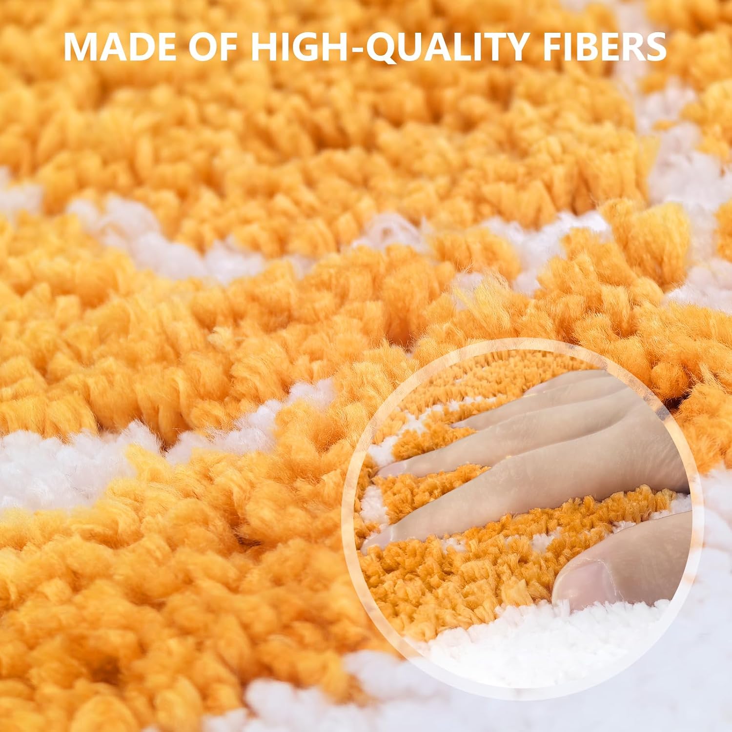 APROPHIC Fall Pumpkin Bath Mats