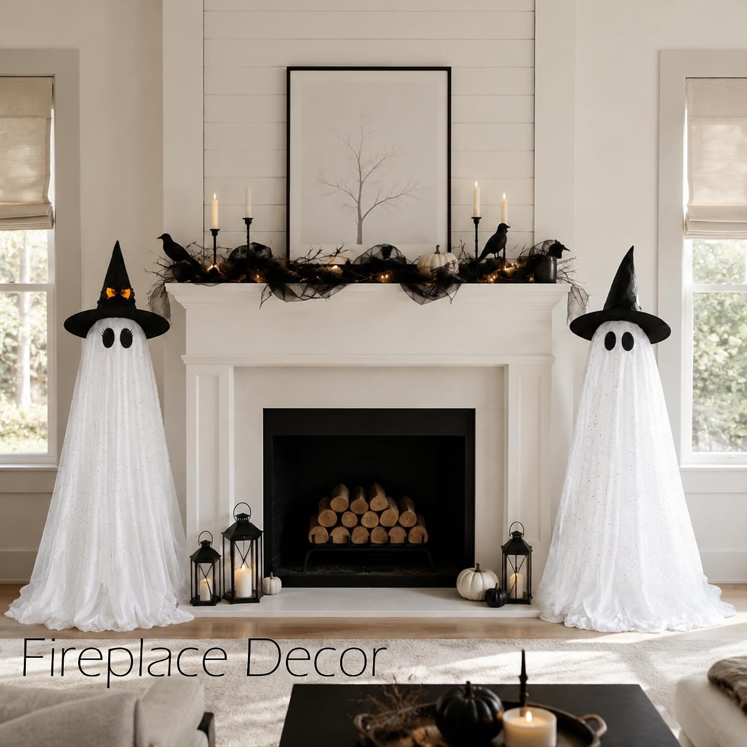 2Packs Halloween Decorations Outdoor,Halloweens Party