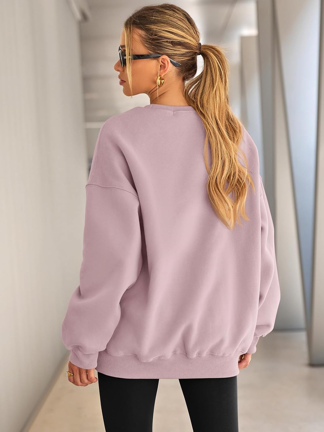 EFAN Womens Oversized Sweatshirts Crewneck