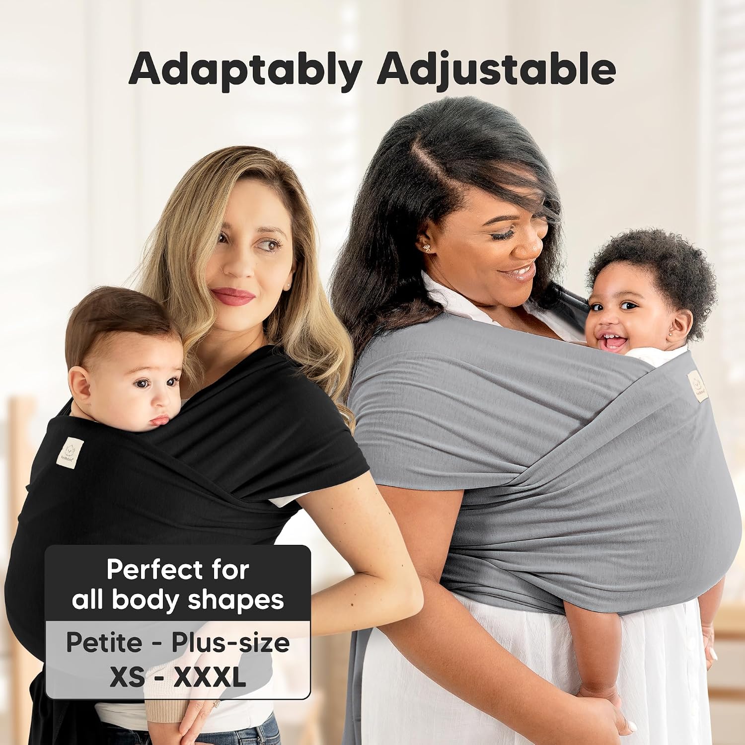 KeaBabies Baby Wrap Carrier, All
