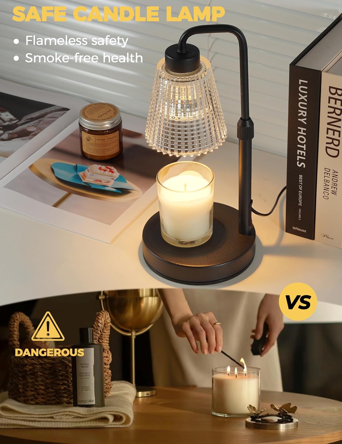 GODONLIF Candle Warmer Lamp