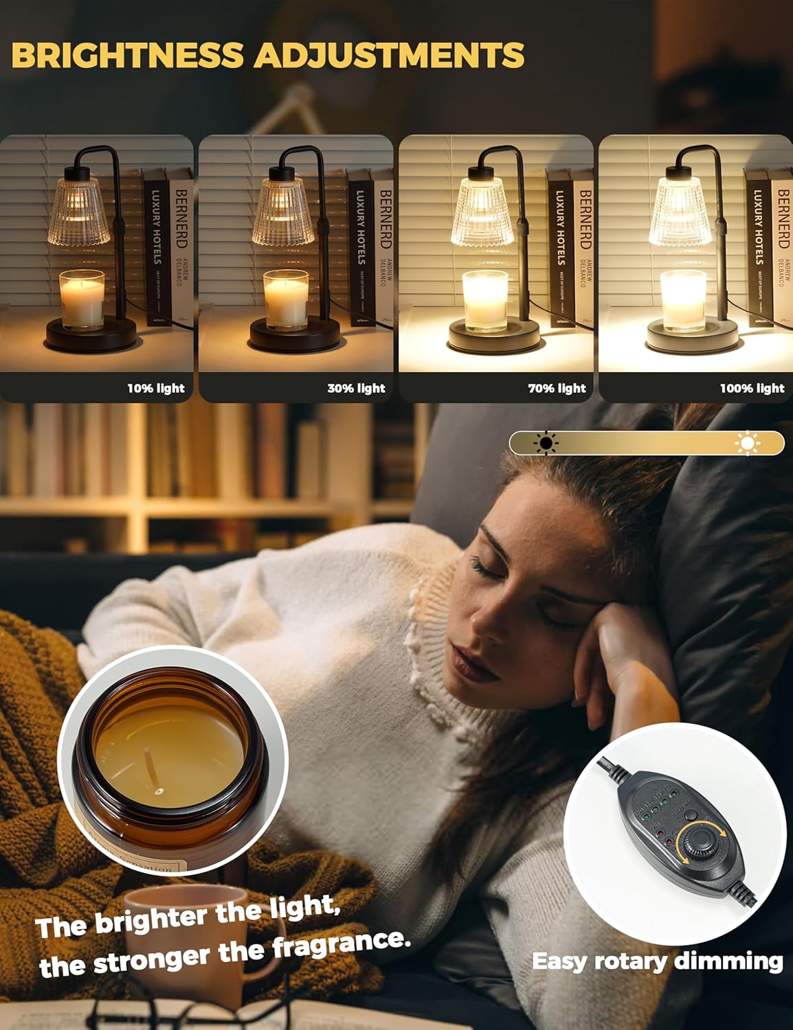 GODONLIF Candle Warmer Lamp