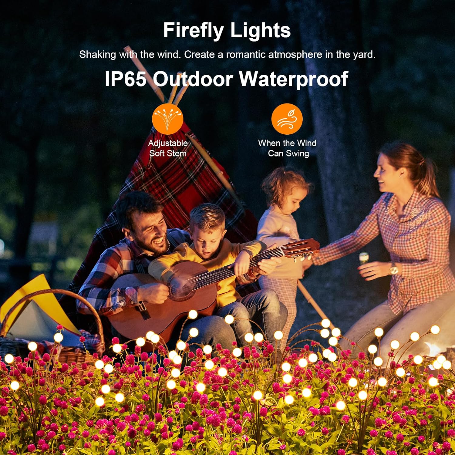 ASMAD Solar Lights Outdoor,Solar Garden