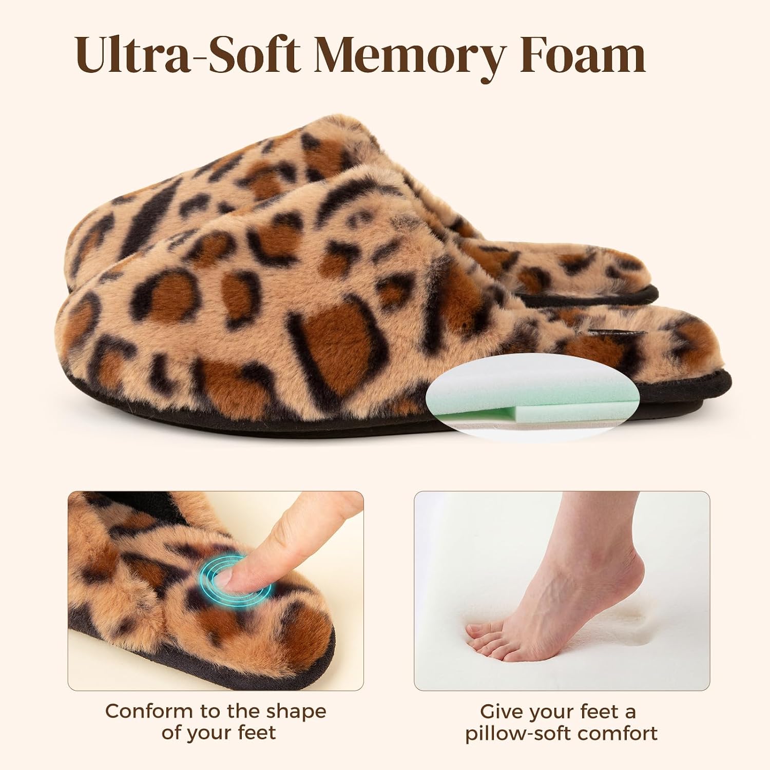 Snug Leaves Women's Fuzzy Scuff
