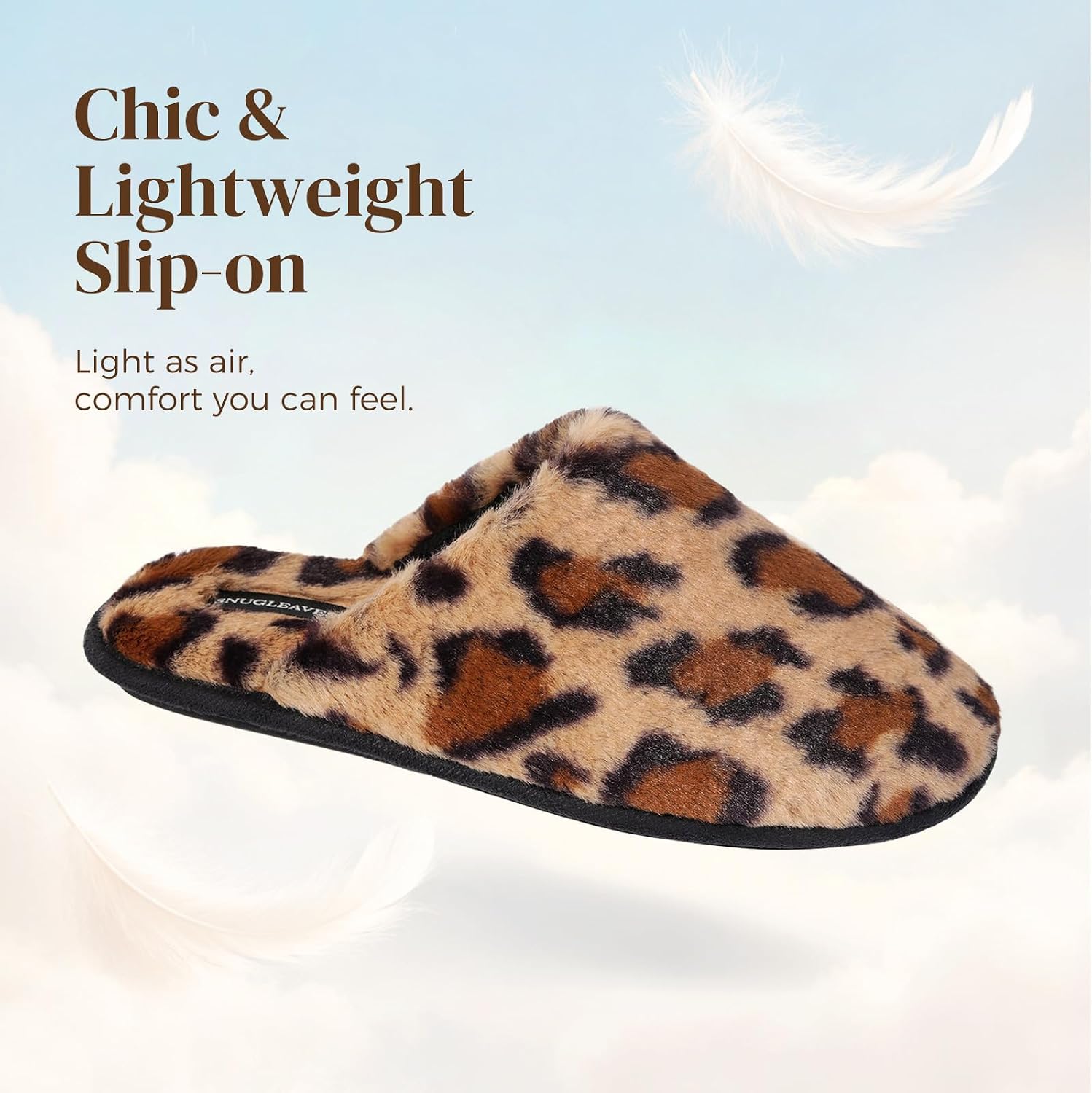 Snug Leaves Women's Fuzzy Scuff