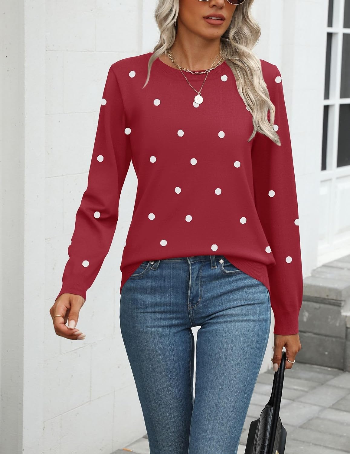 Zeagoo Womens Sweaters Long Sleeve