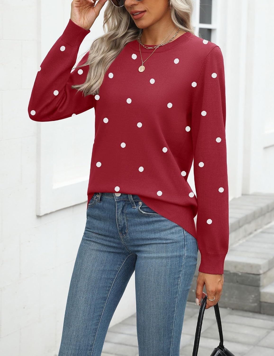 Zeagoo Womens Sweaters Long Sleeve