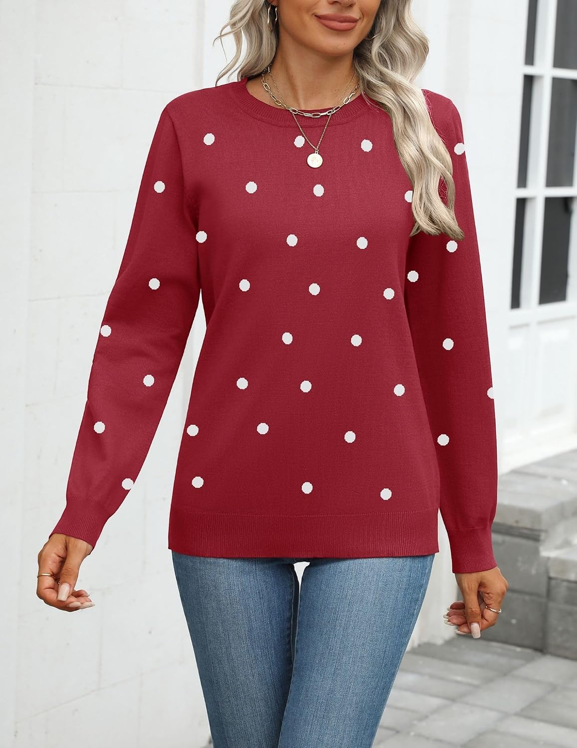 Zeagoo Womens Sweaters Long Sleeve