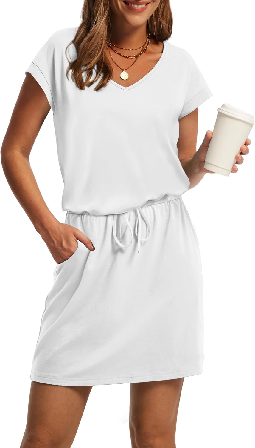 OFEEFAN Summer Dresses for Women