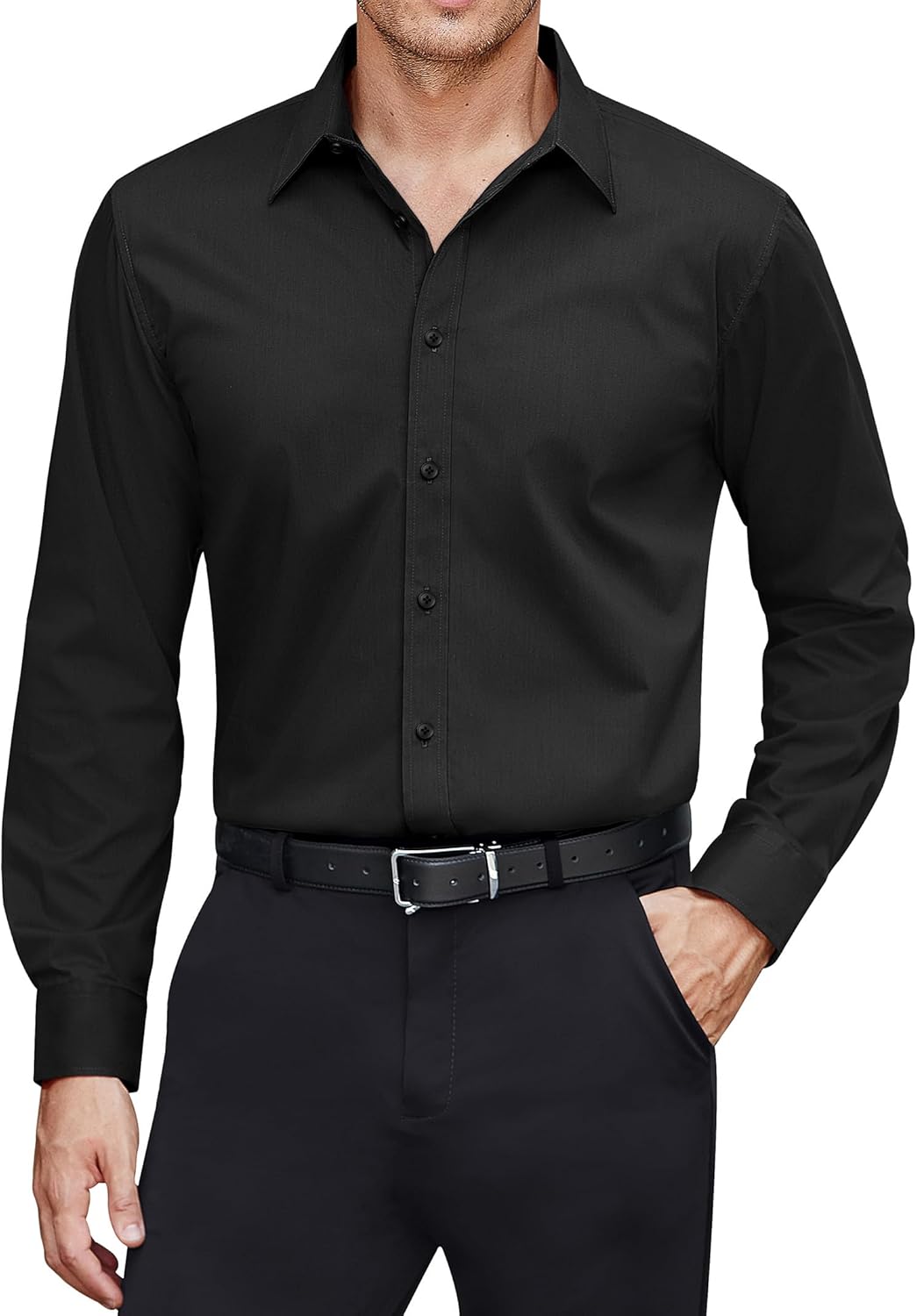J.VER Men's Dress Shirts Stretch