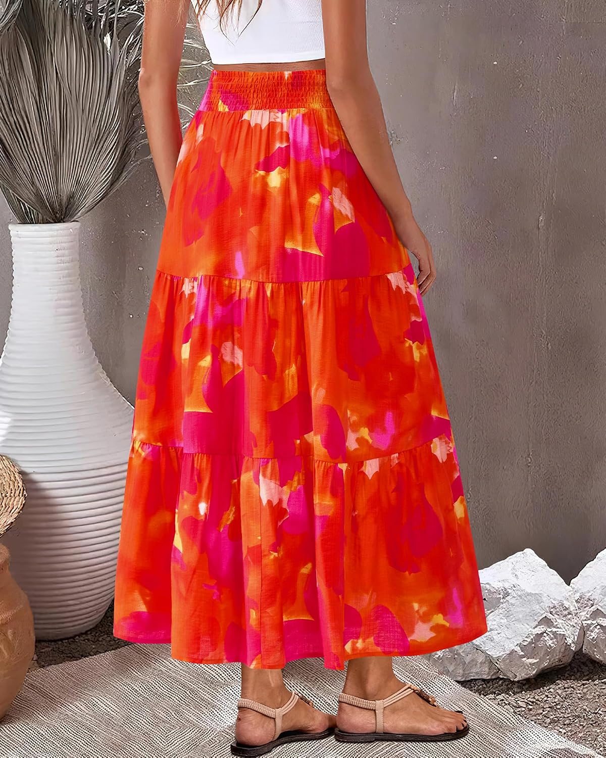 BTFBM Long Skirts for Women