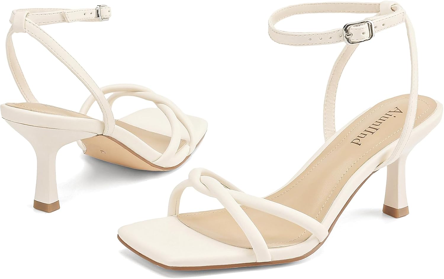 AIUNIIND Women's Kitten Low Heel