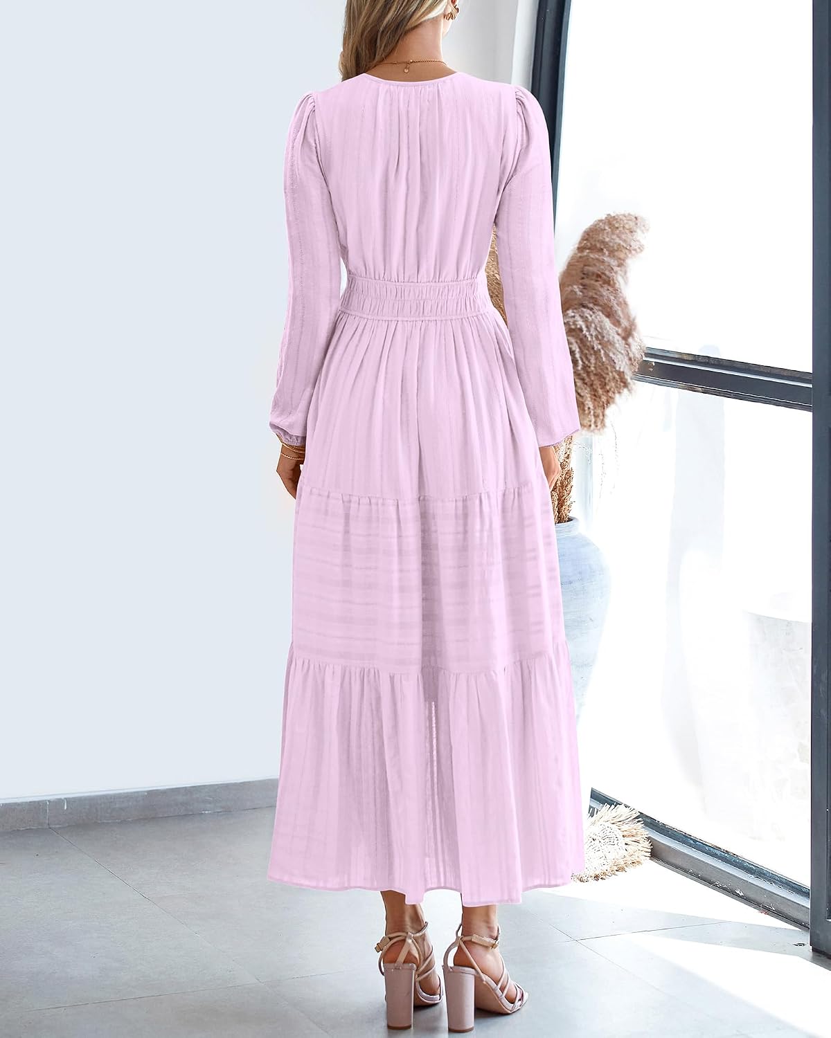 BTFBM Womens Fall 2026 Casual Midi Maxi Dresses - Image 3