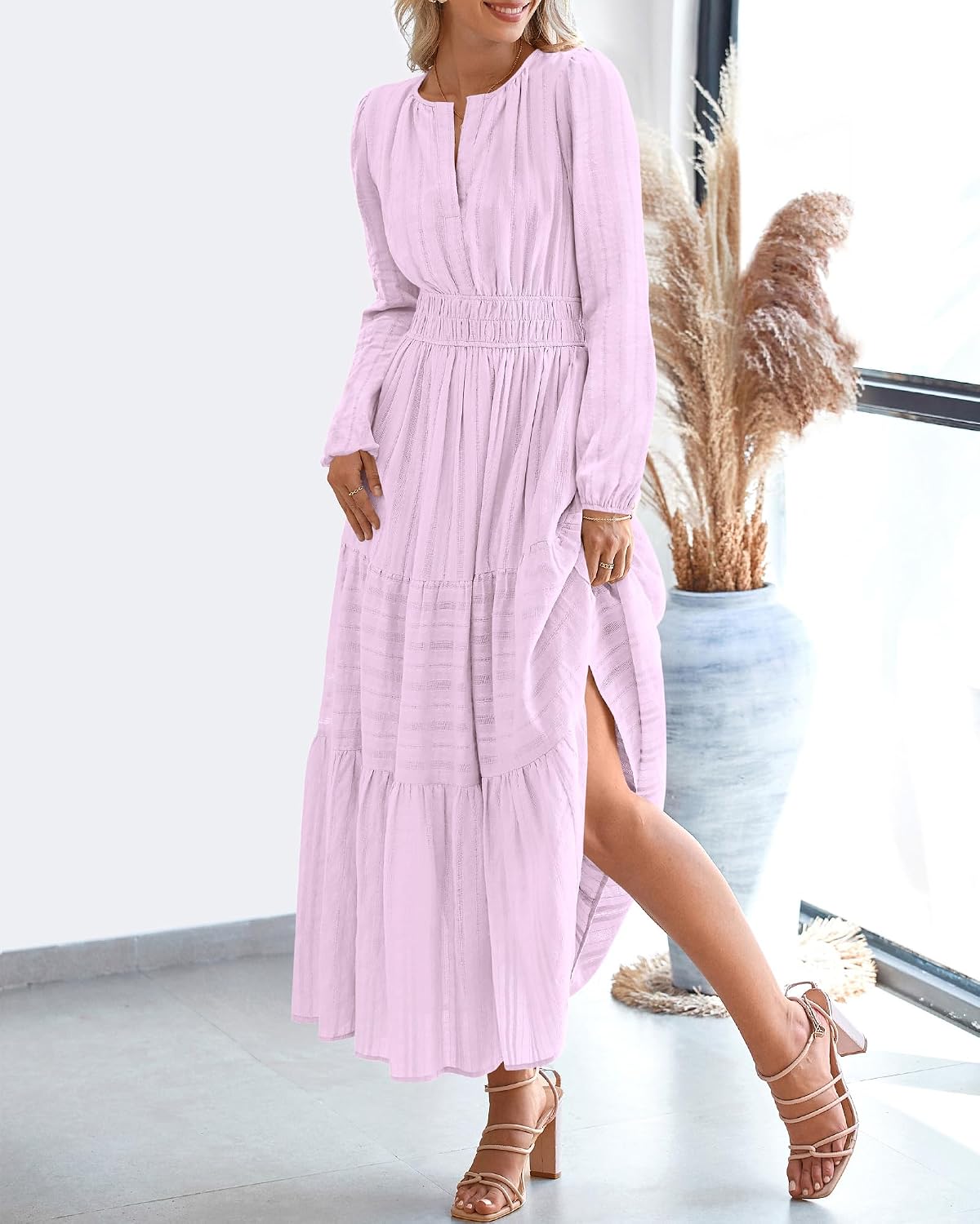 BTFBM Womens Fall 2026 Casual Midi Maxi Dresses - Image 8