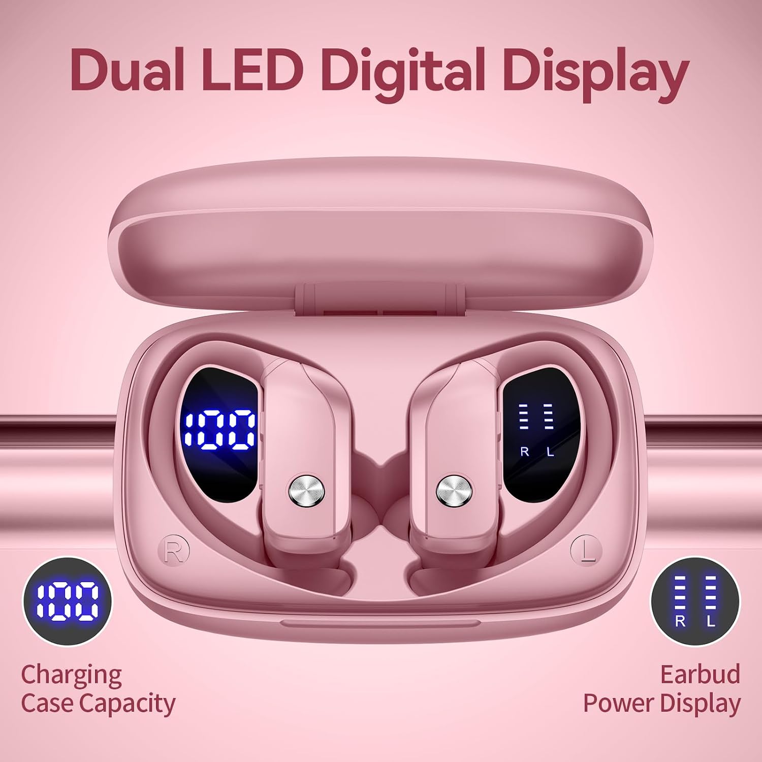 bmani Ear Buds Wireless Earbuds