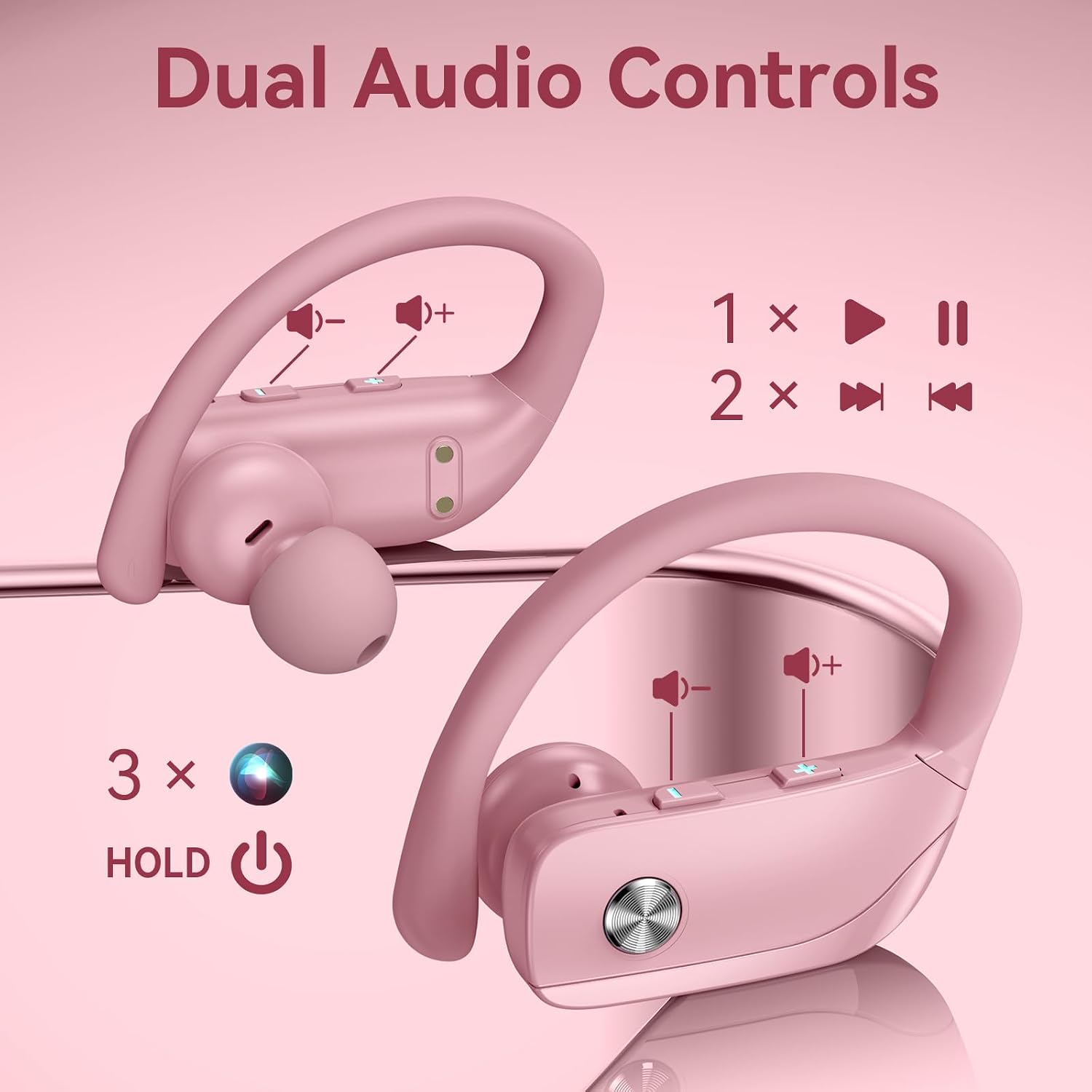 bmani Ear Buds Wireless Earbuds