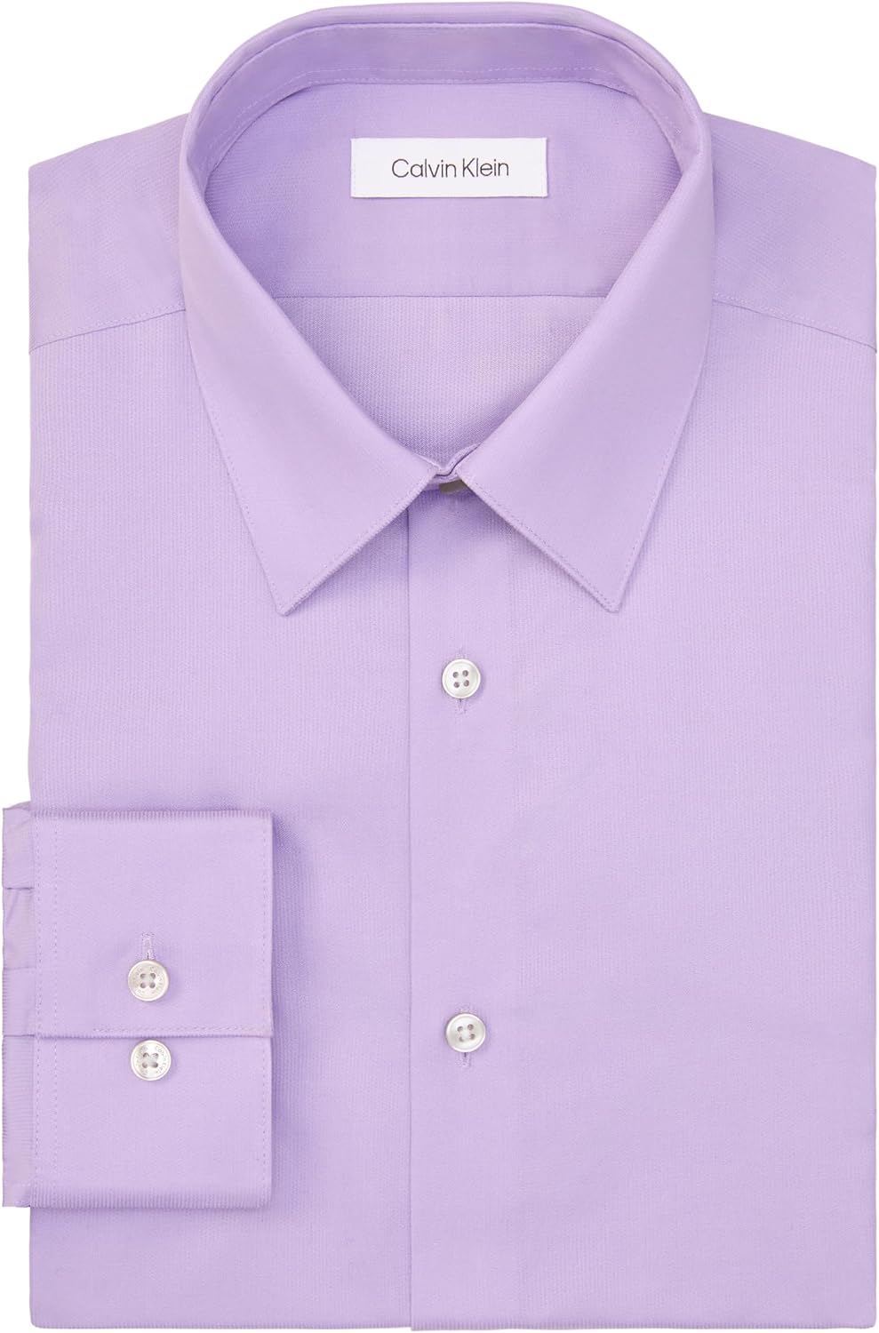 Calvin Klein Men's Dress Shirts Slim Fit Non Iron Solid - Image 3