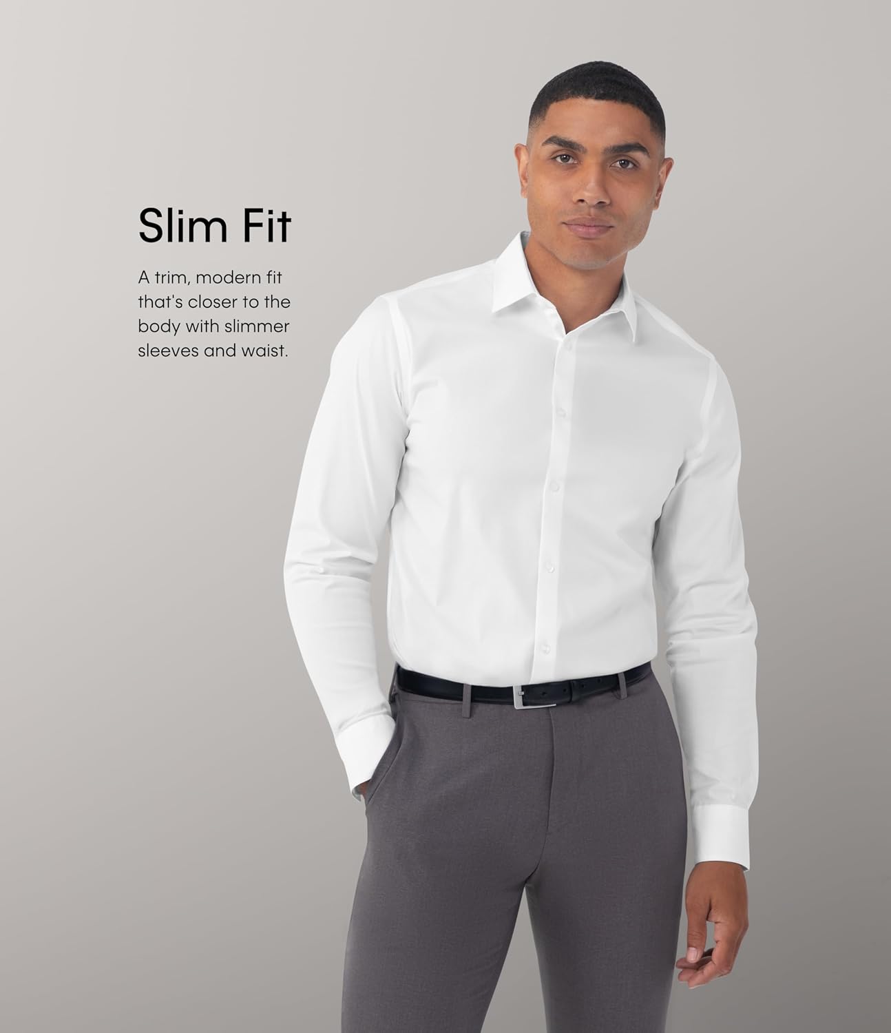 Calvin Klein Men's Dress Shirts Slim Fit Non Iron Solid - Image 6