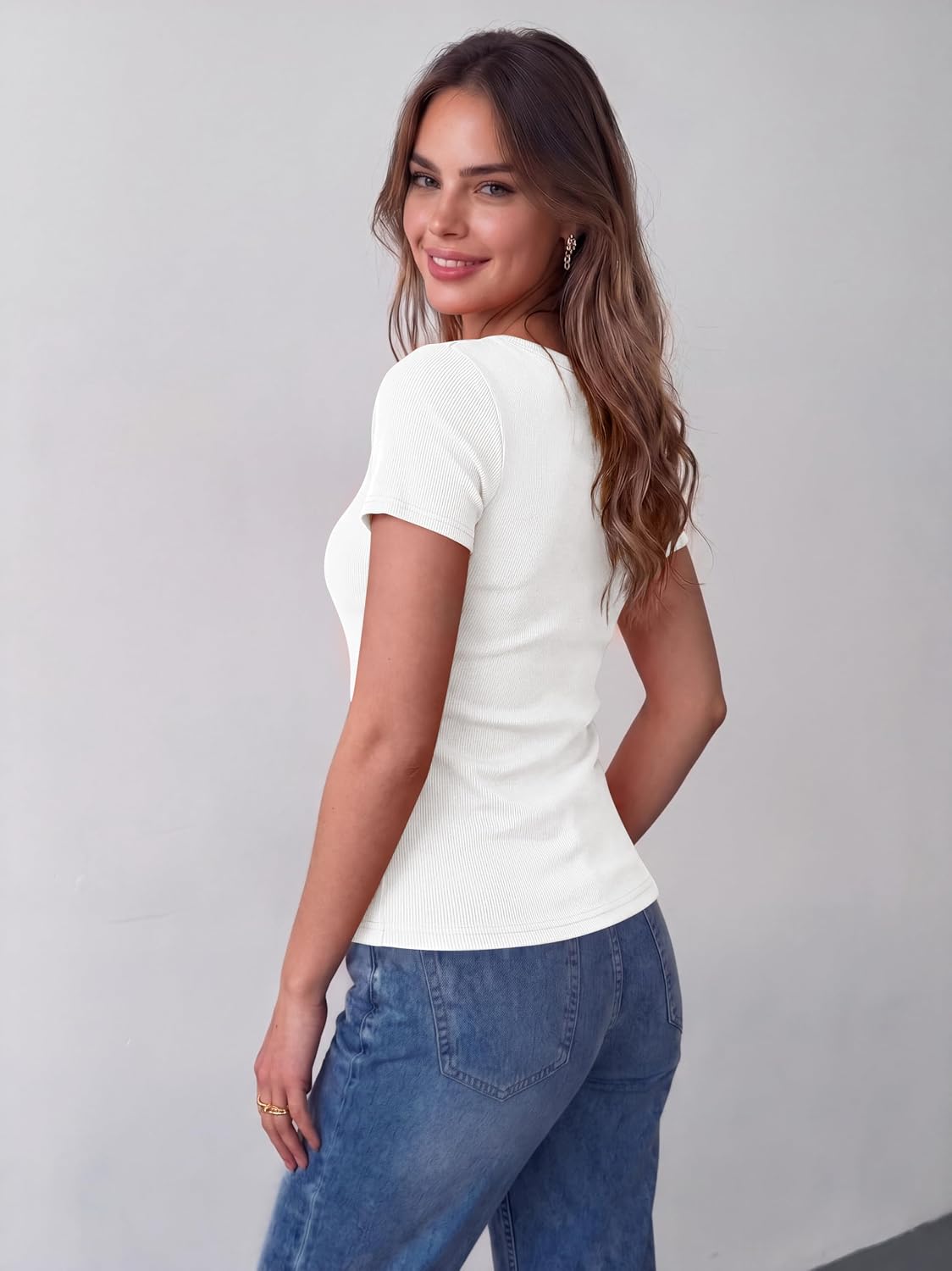Zeagoo Womens Tops Short Sleeve