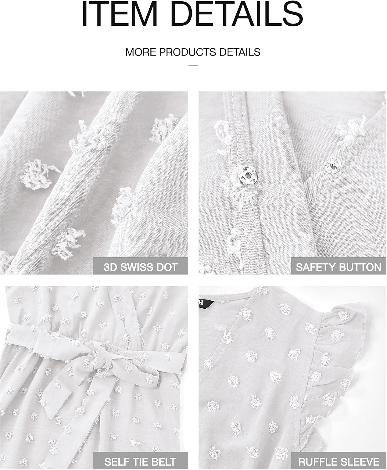 BTFBM Swiss Dot Wedding Guest Dresses for Women - Image 5