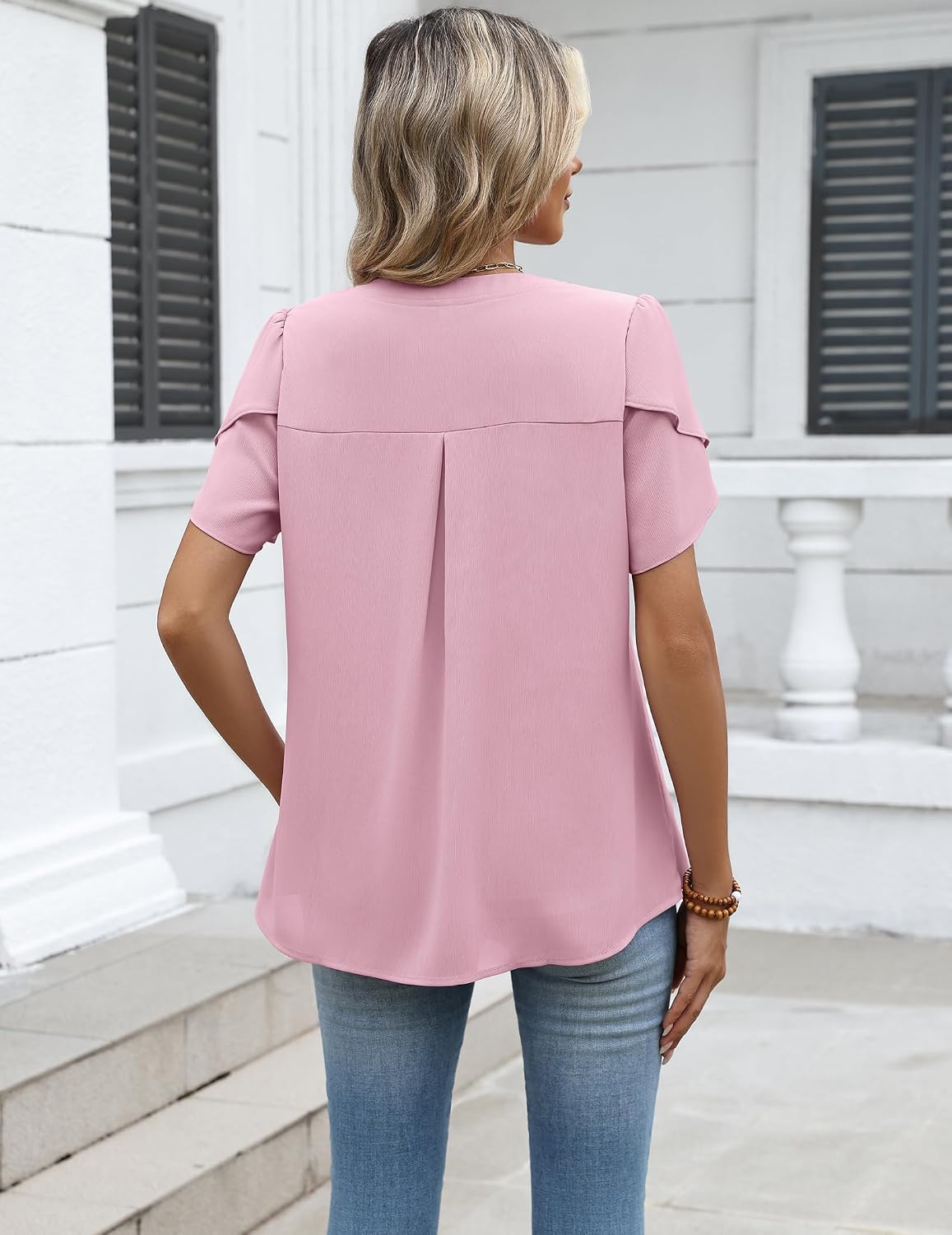 Zeagoo Womens Dressy Casual Chffon