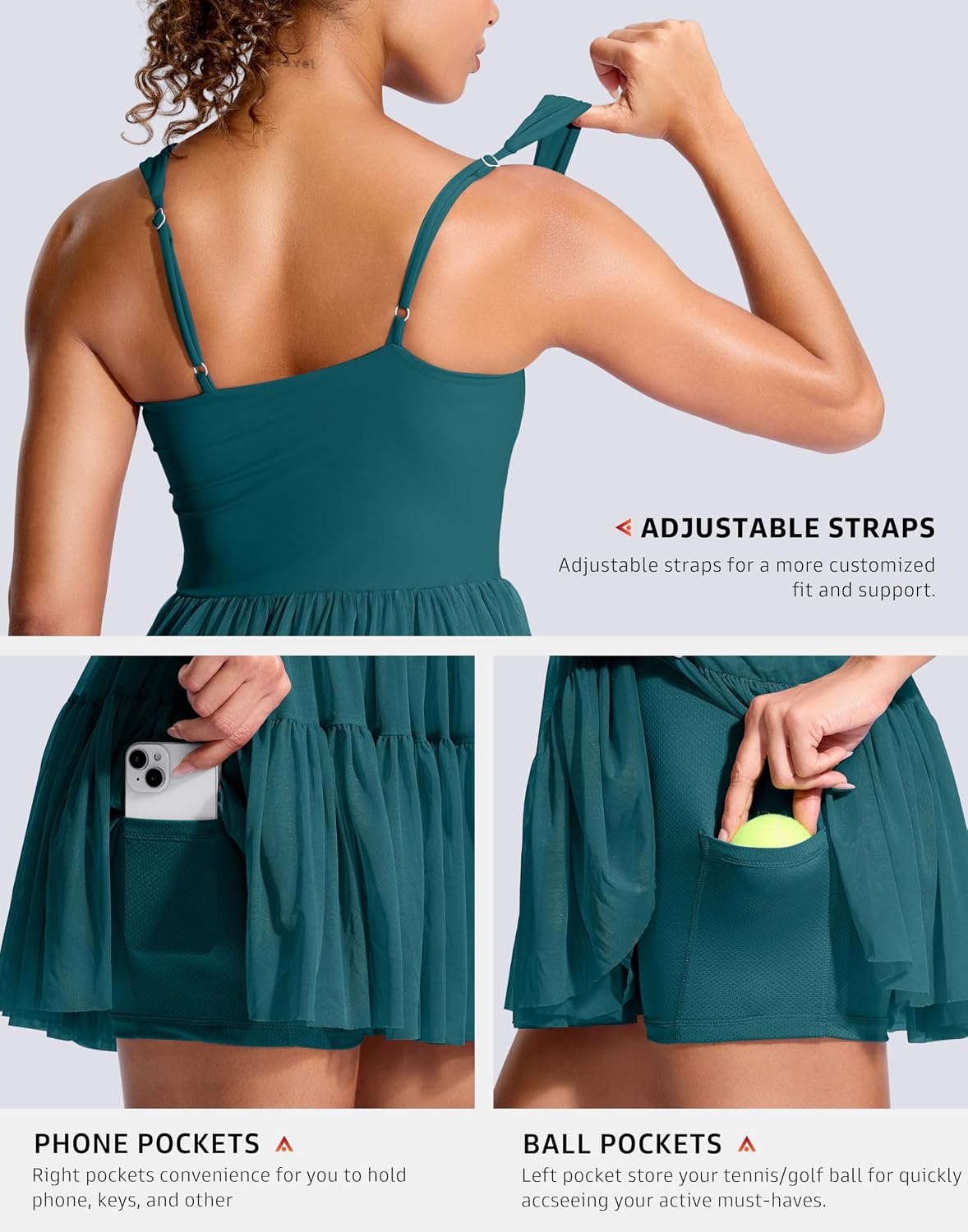 Soothfeel Women's Tennis Dresses