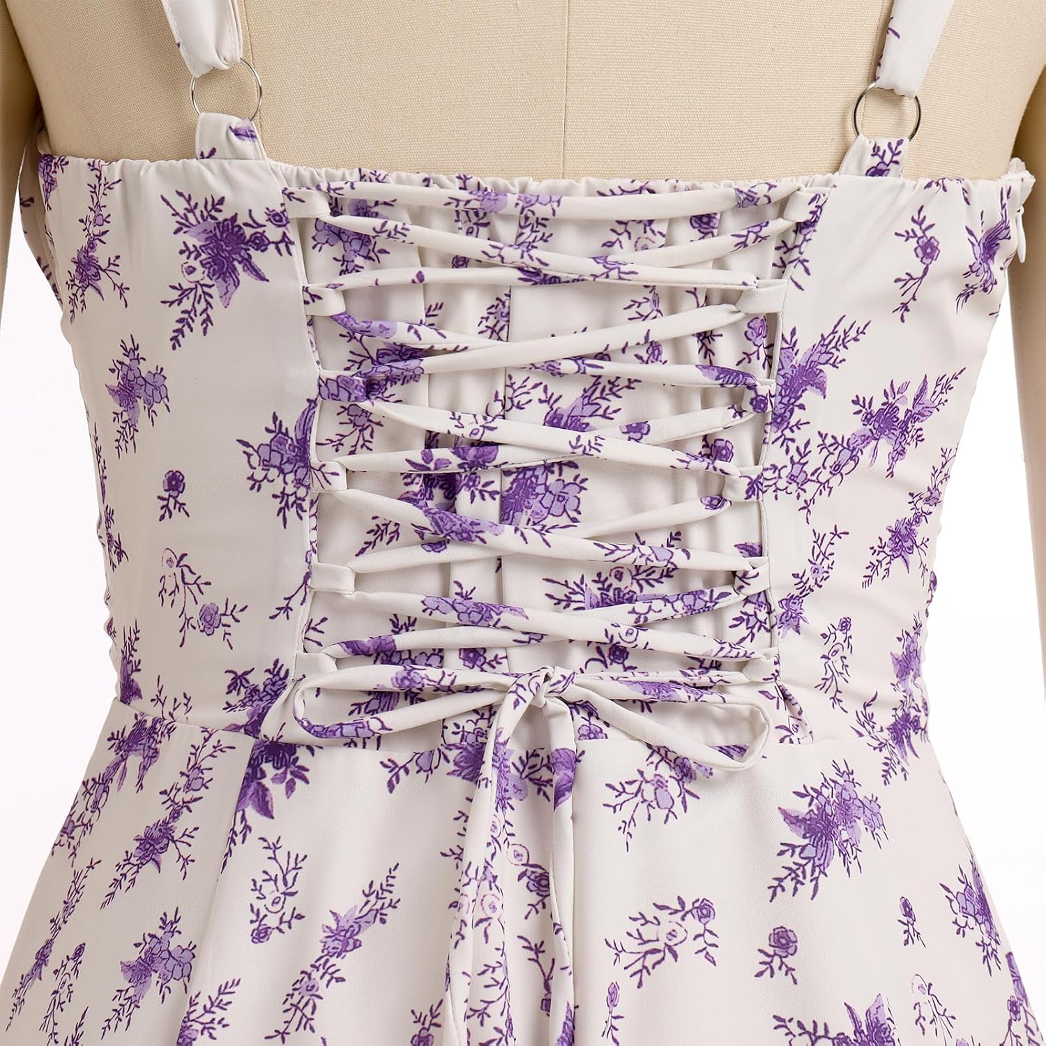 Women's Floral Corset Dress Formal