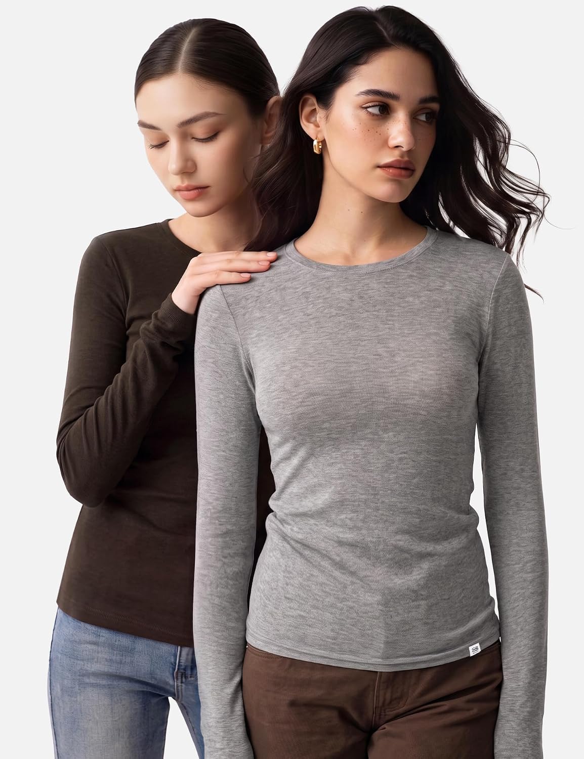 Women's Merino Wool Blend Shirts