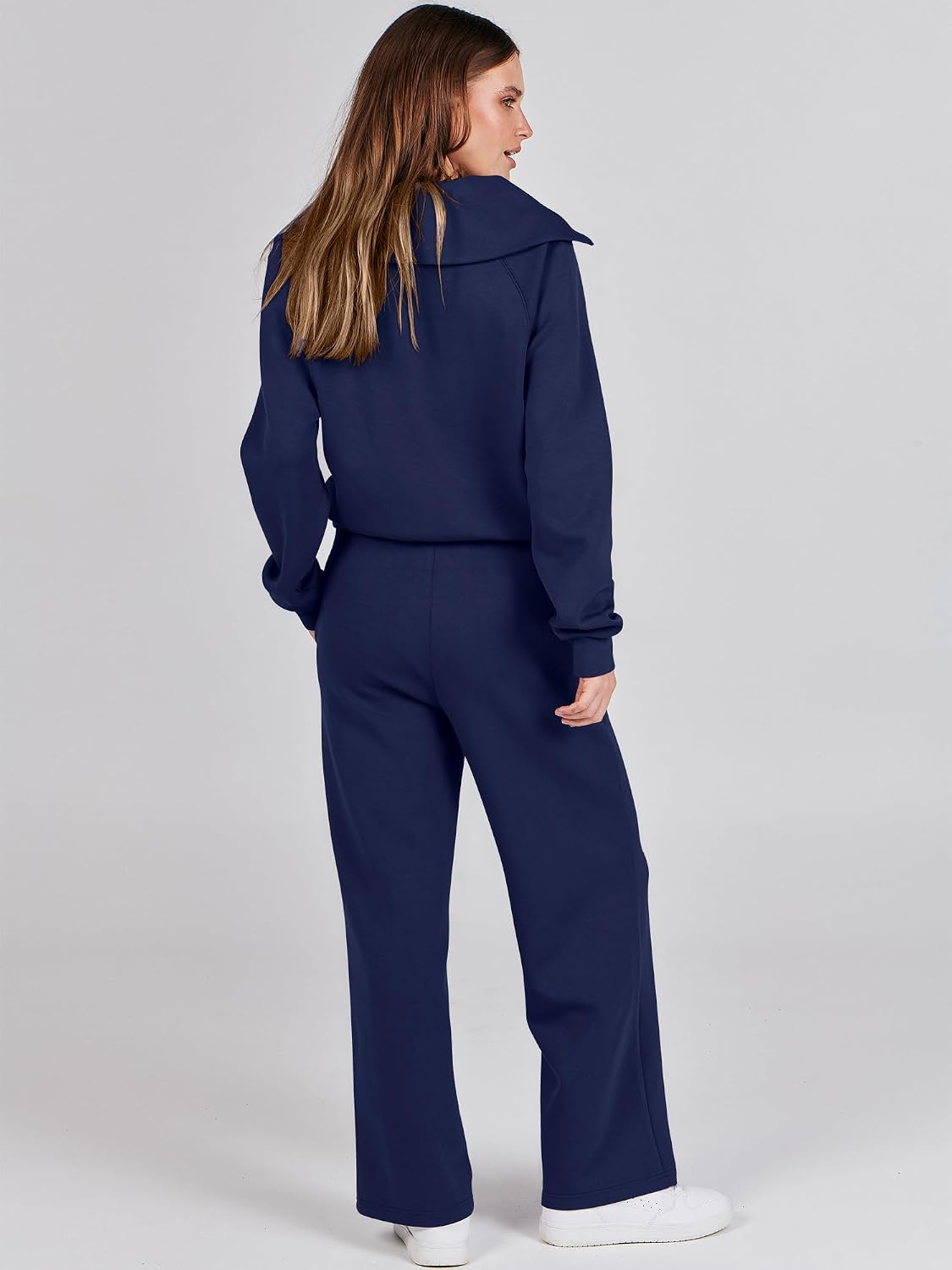 ANRABESS Women 2 Piece Set Sweatsuits Lounge Fall Outfits - Image 4