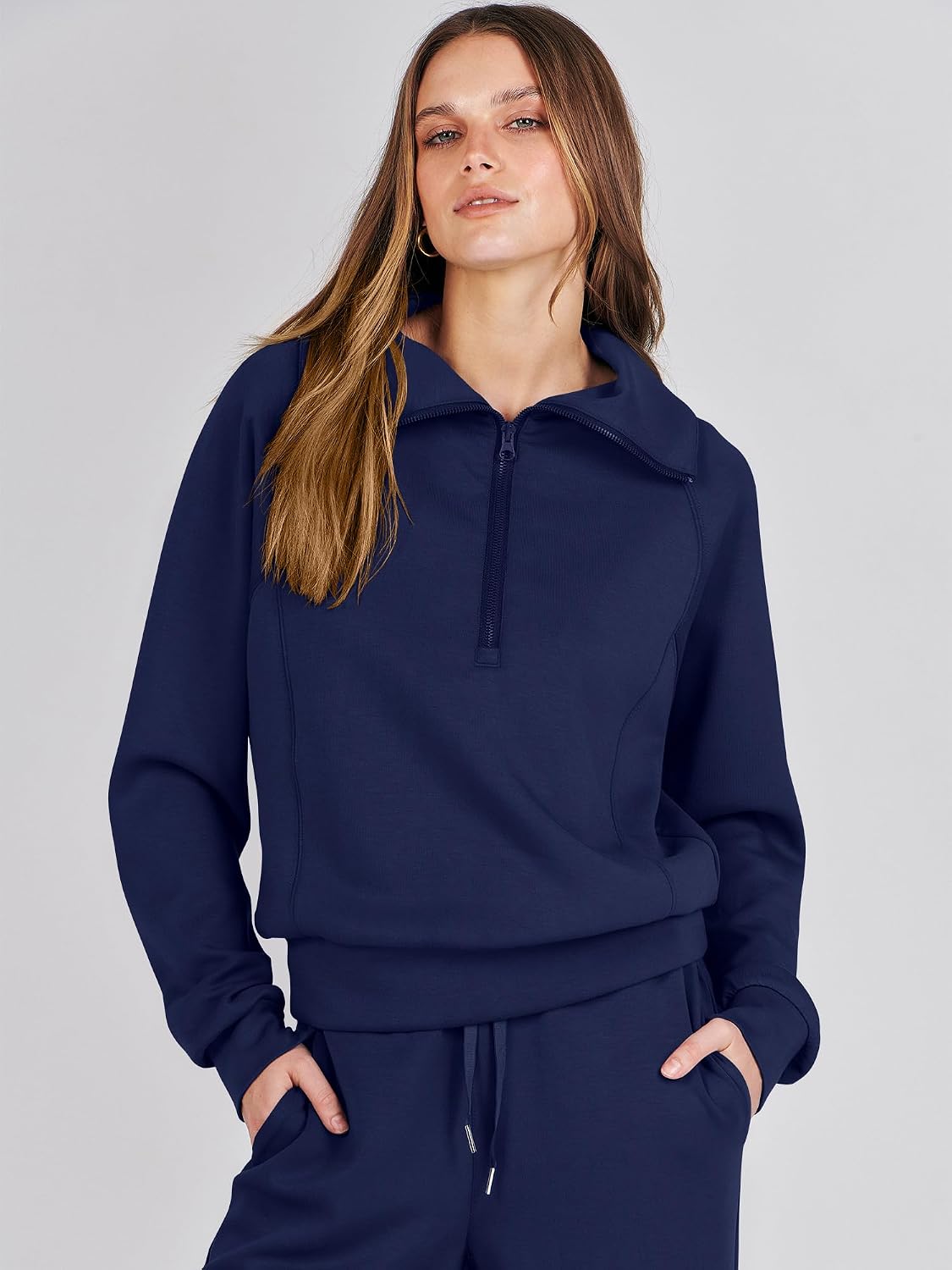 ANRABESS Women 2 Piece Set Sweatsuits Lounge Fall Outfits - Image 8