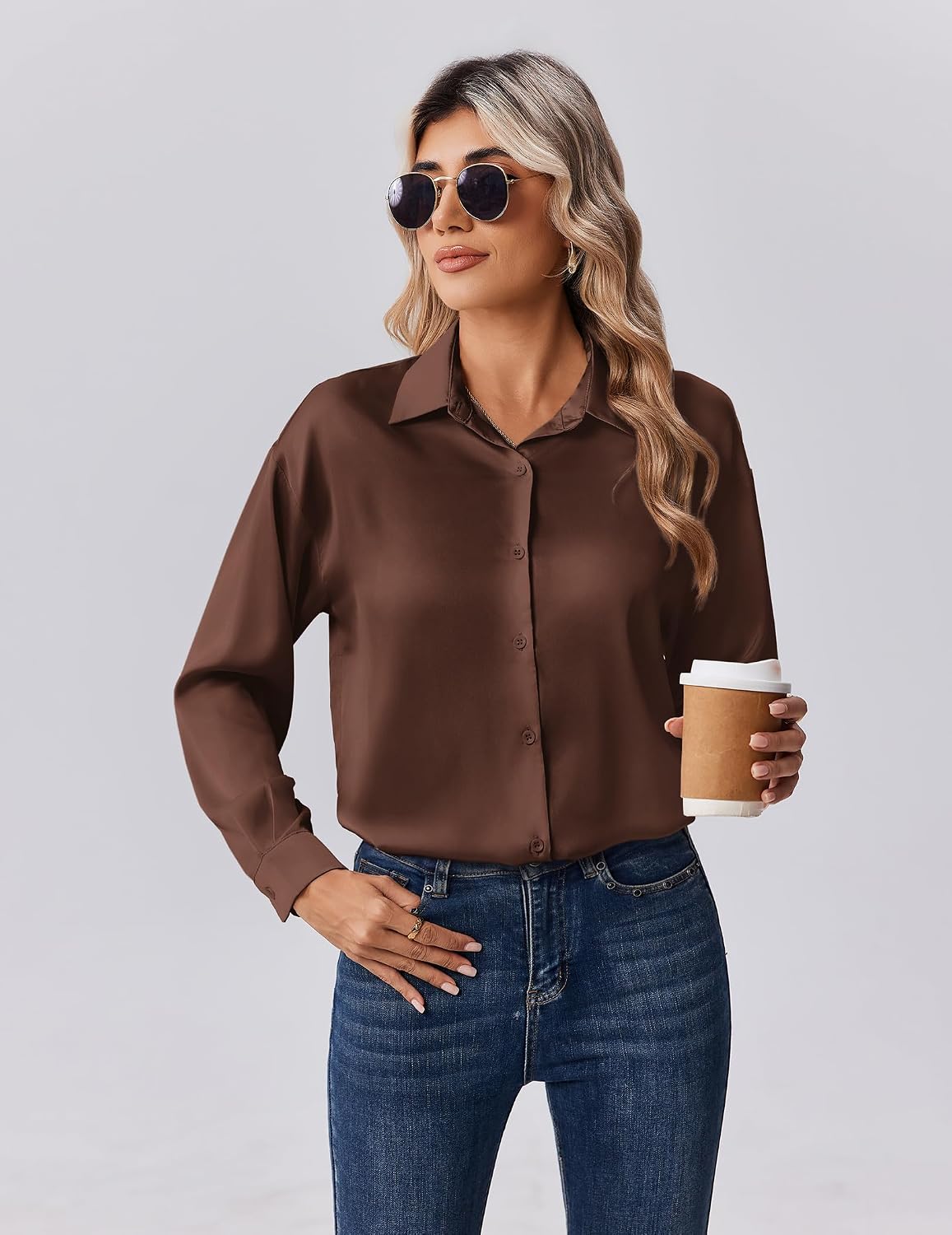 Zeagoo Womens Tops Long Sleeve