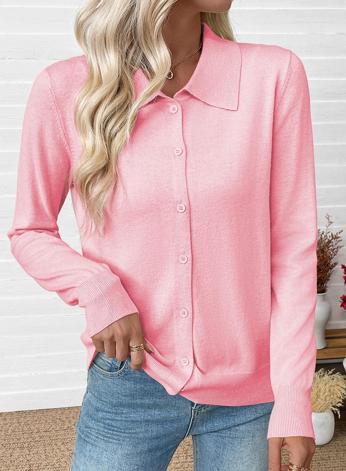 EVALESS Womens Lightweight Cardigan Sweaters Fall Outfits - Image 3