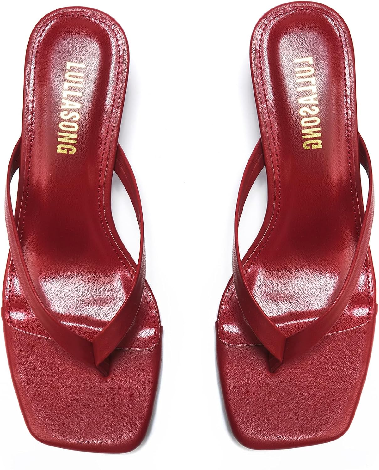 LULLASONG Women's Kitten Heels Sandals