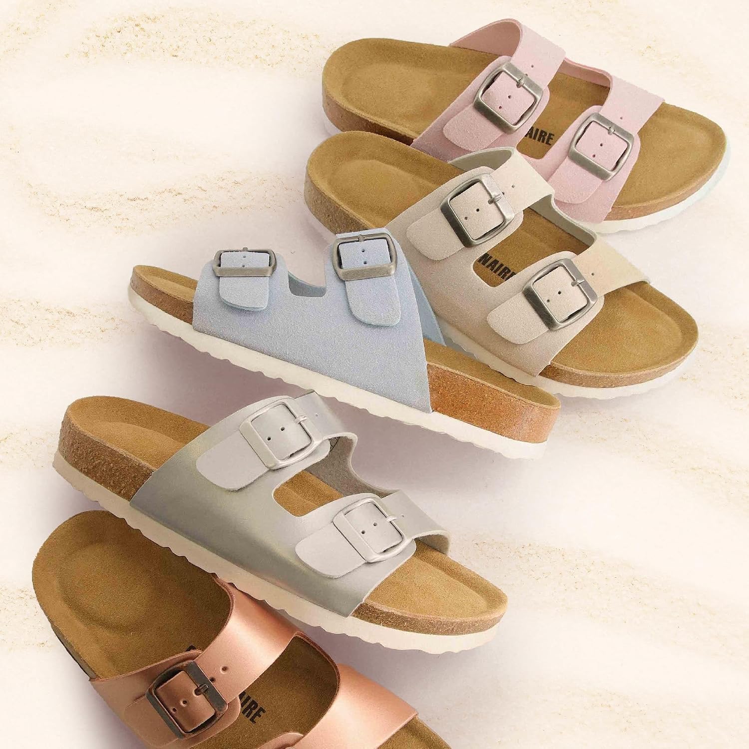 CUSHIONAIRE Lane Cork Slide Women's