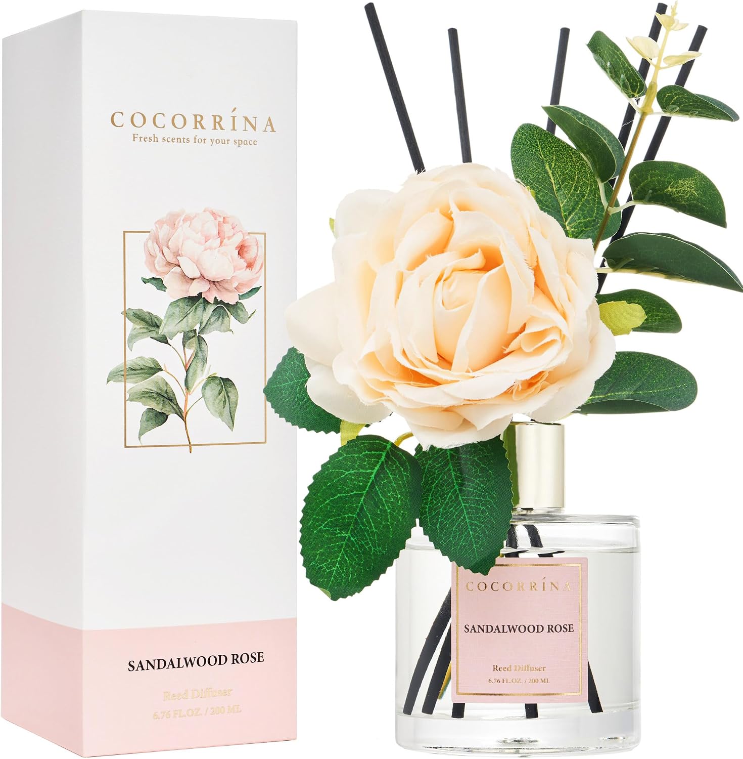 Cocorrina Reed Diffuser Set, Flower