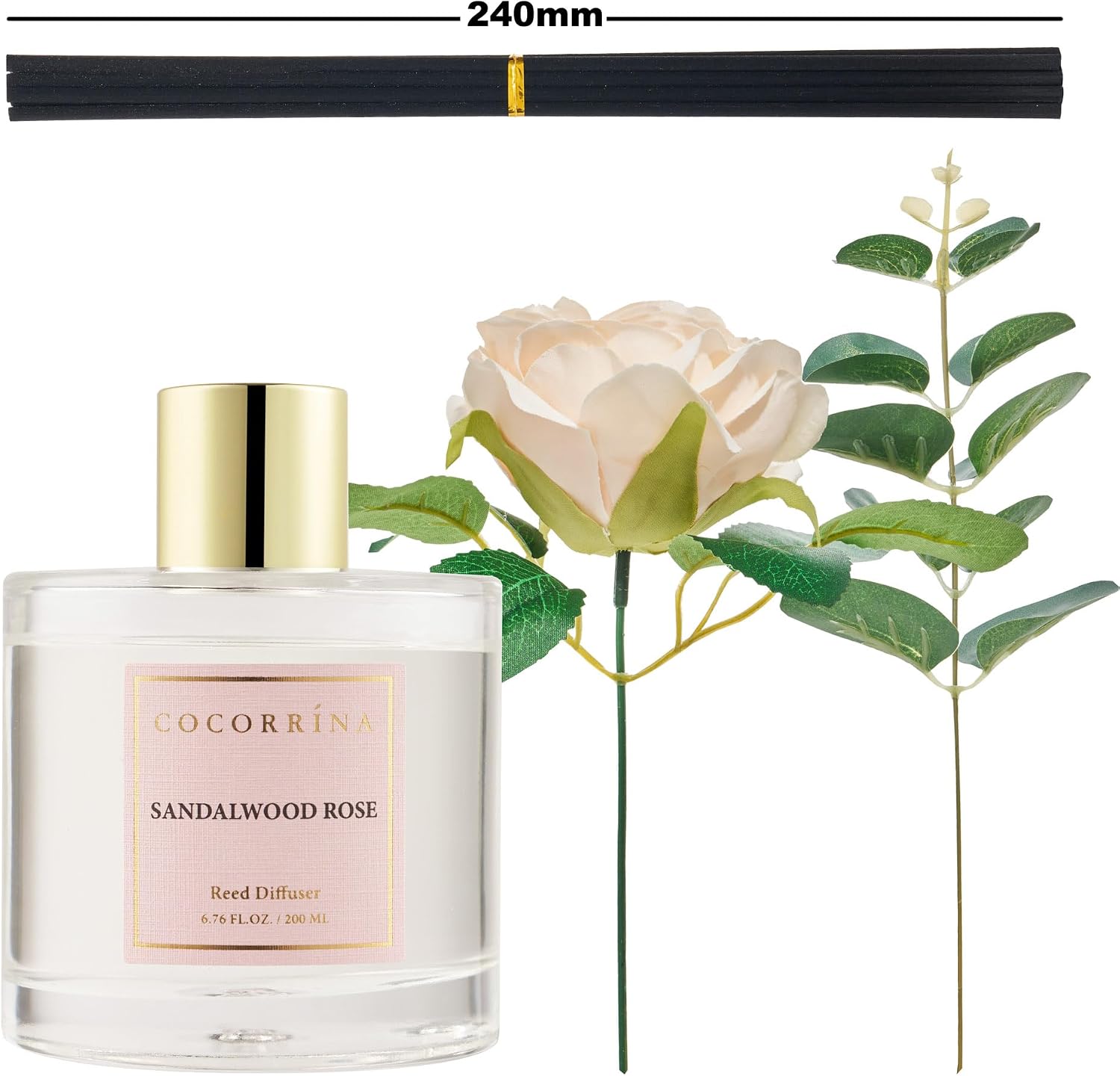 Cocorrina Reed Diffuser Set, Flower