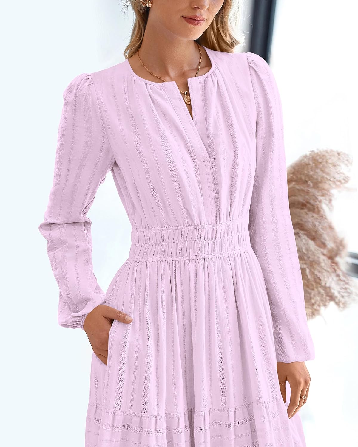 BTFBM Womens Fall 2026 Casual Midi Maxi Dresses - Image 6