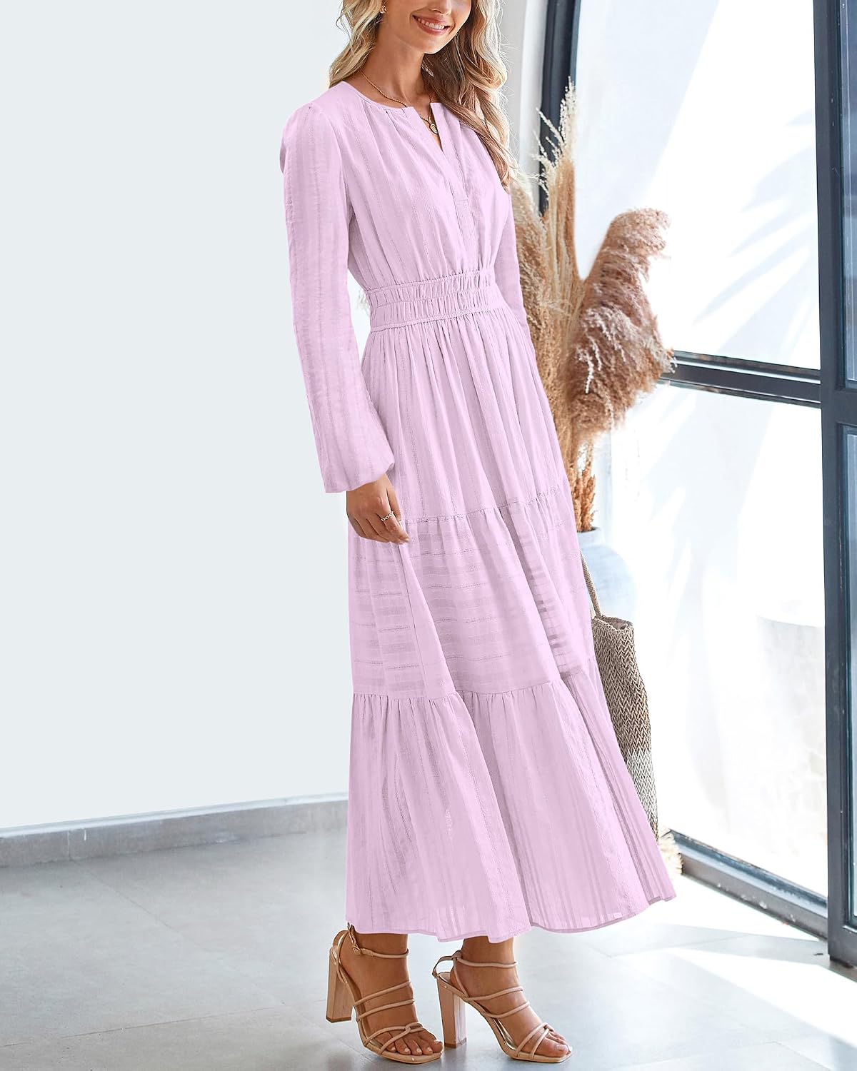 BTFBM Womens Fall 2026 Casual Midi Maxi Dresses - Image 7