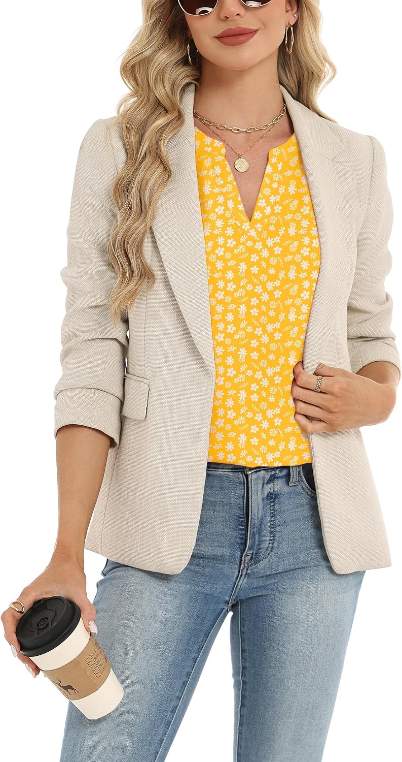 Zeagoo Womens Dressy Casual Chffon