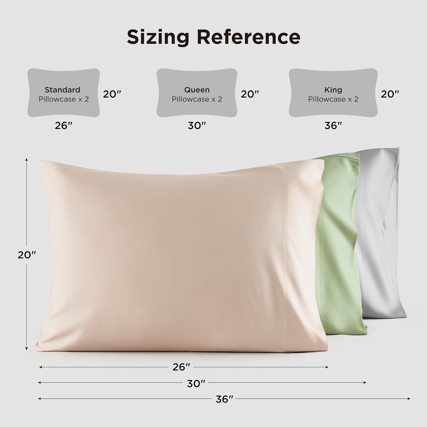 Bedsure King Size Pillow Cases