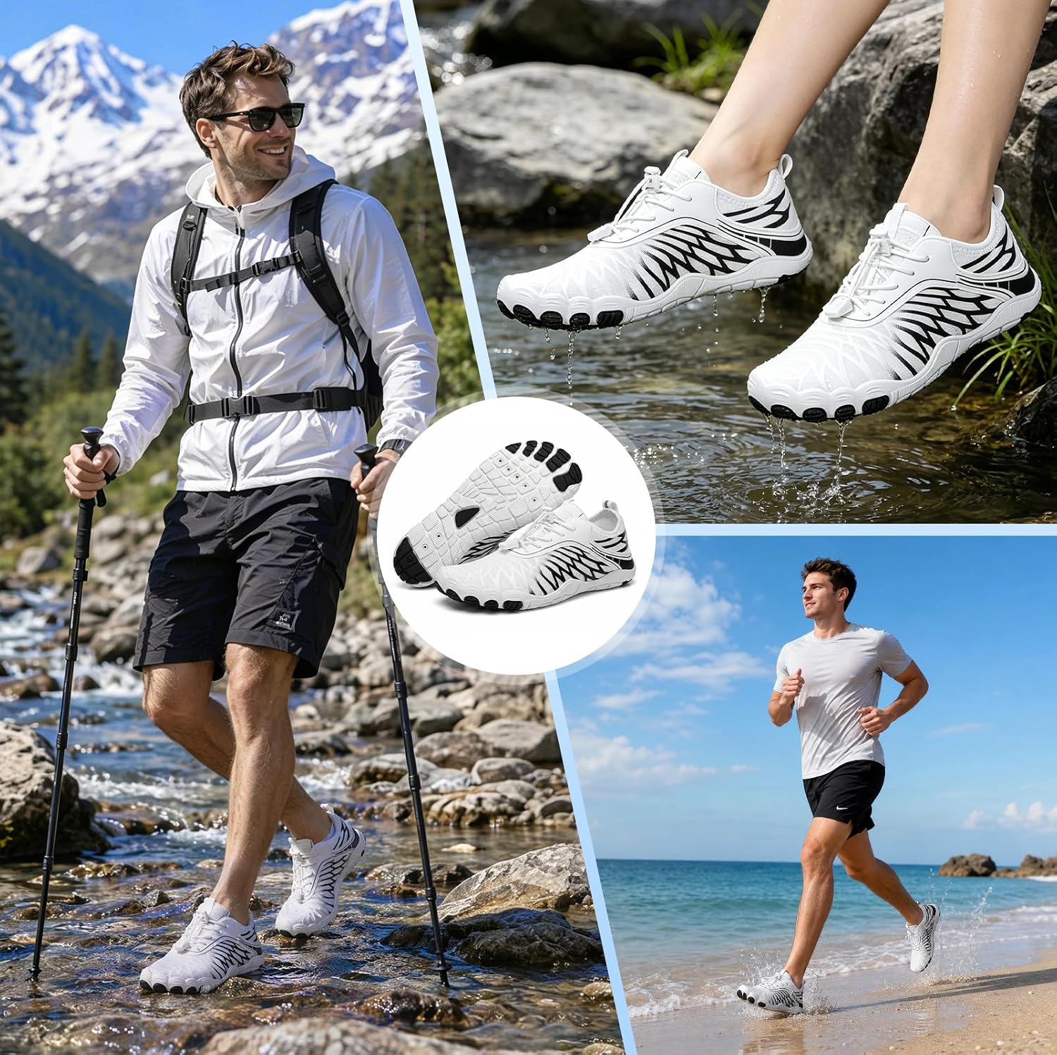 ELETON Barefoot Shoes Women Men