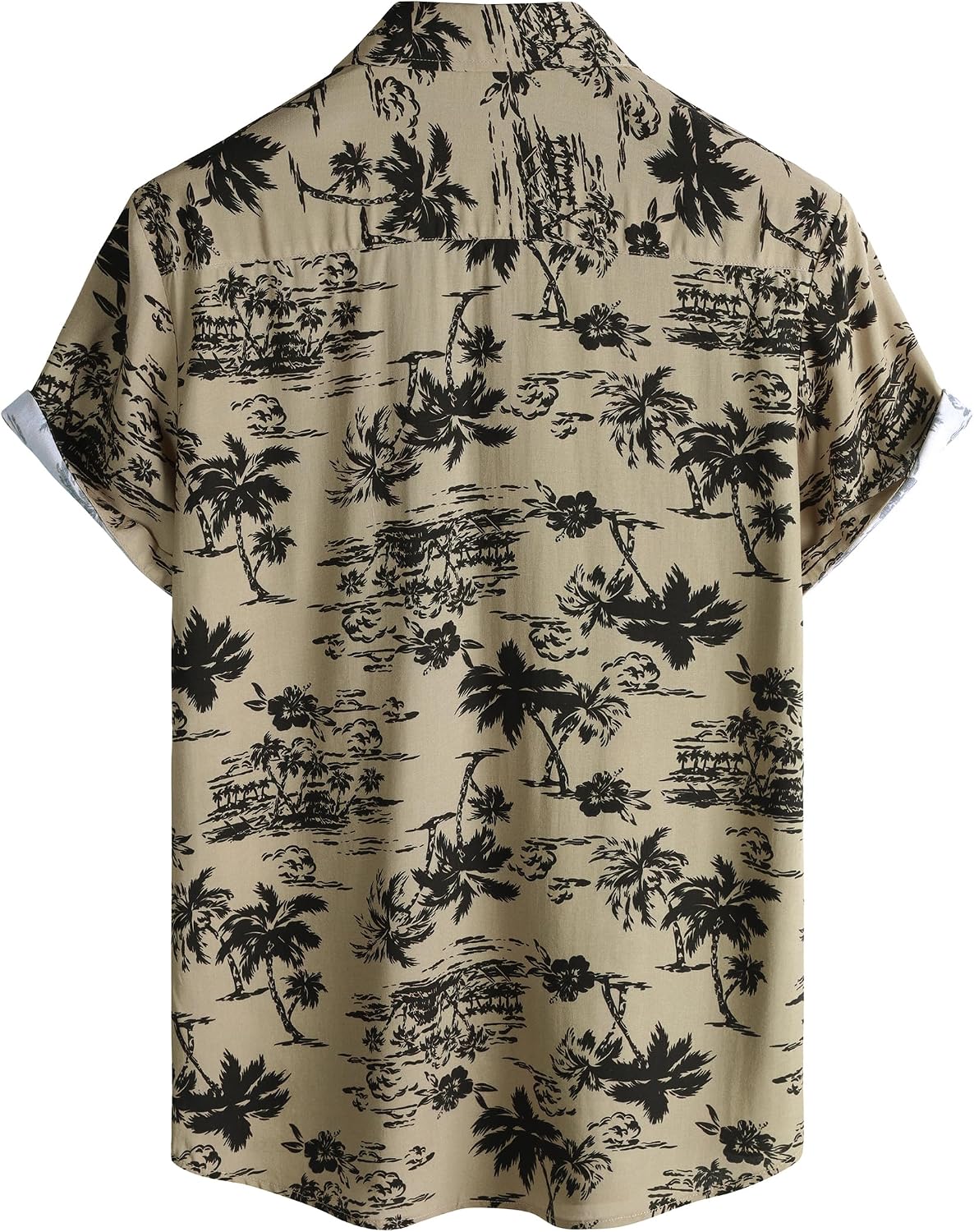 JOTOOK Mens Hawaiian Shirt Short