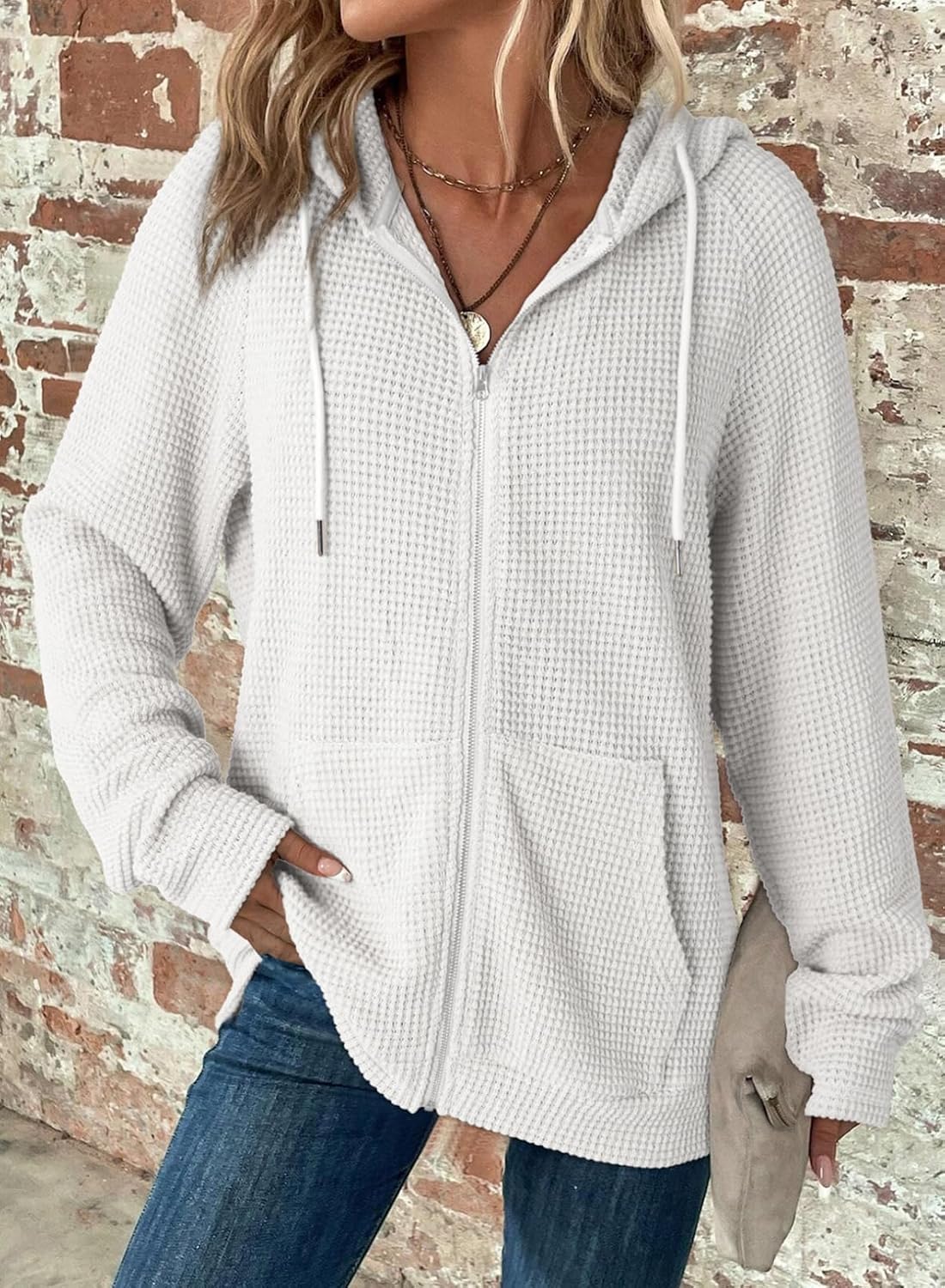 Dokotoo Women's Full Zip Up