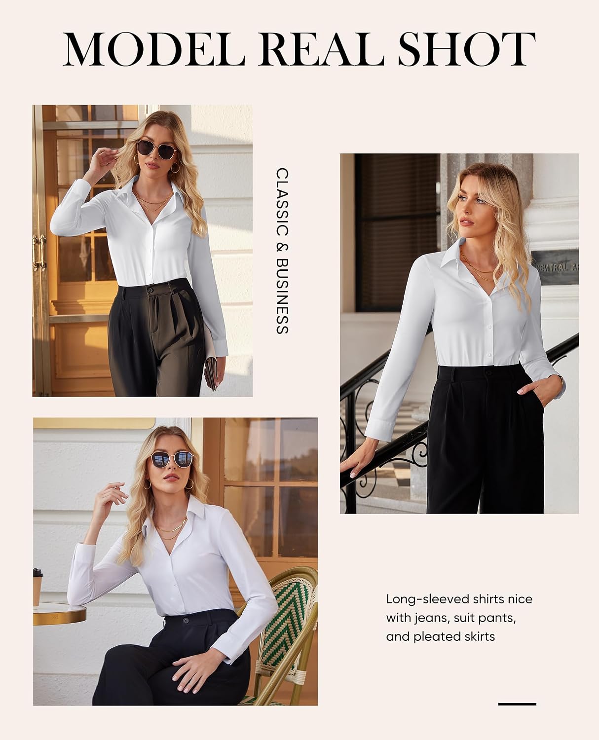 siliteelon Button Down Shirts