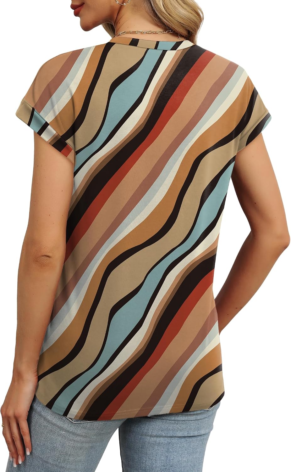 Alaroo Womens Summer Tops Short