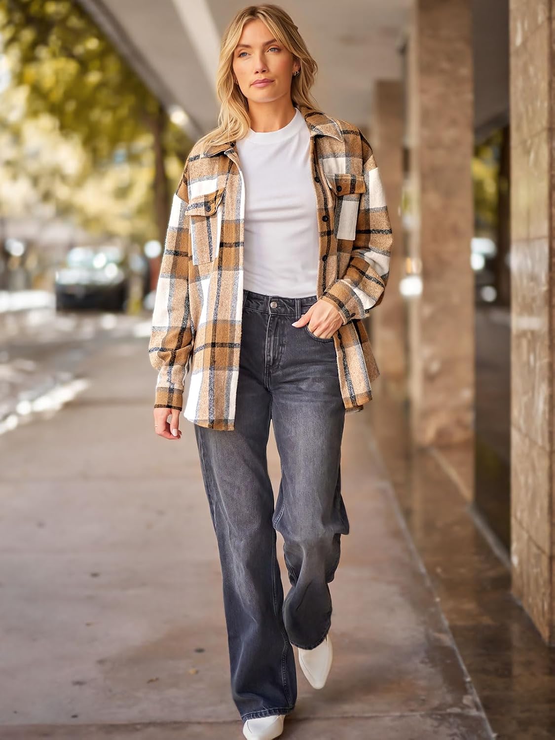 AUTOMET Shackets for Women Plaid Flannel Shirts - Image 6