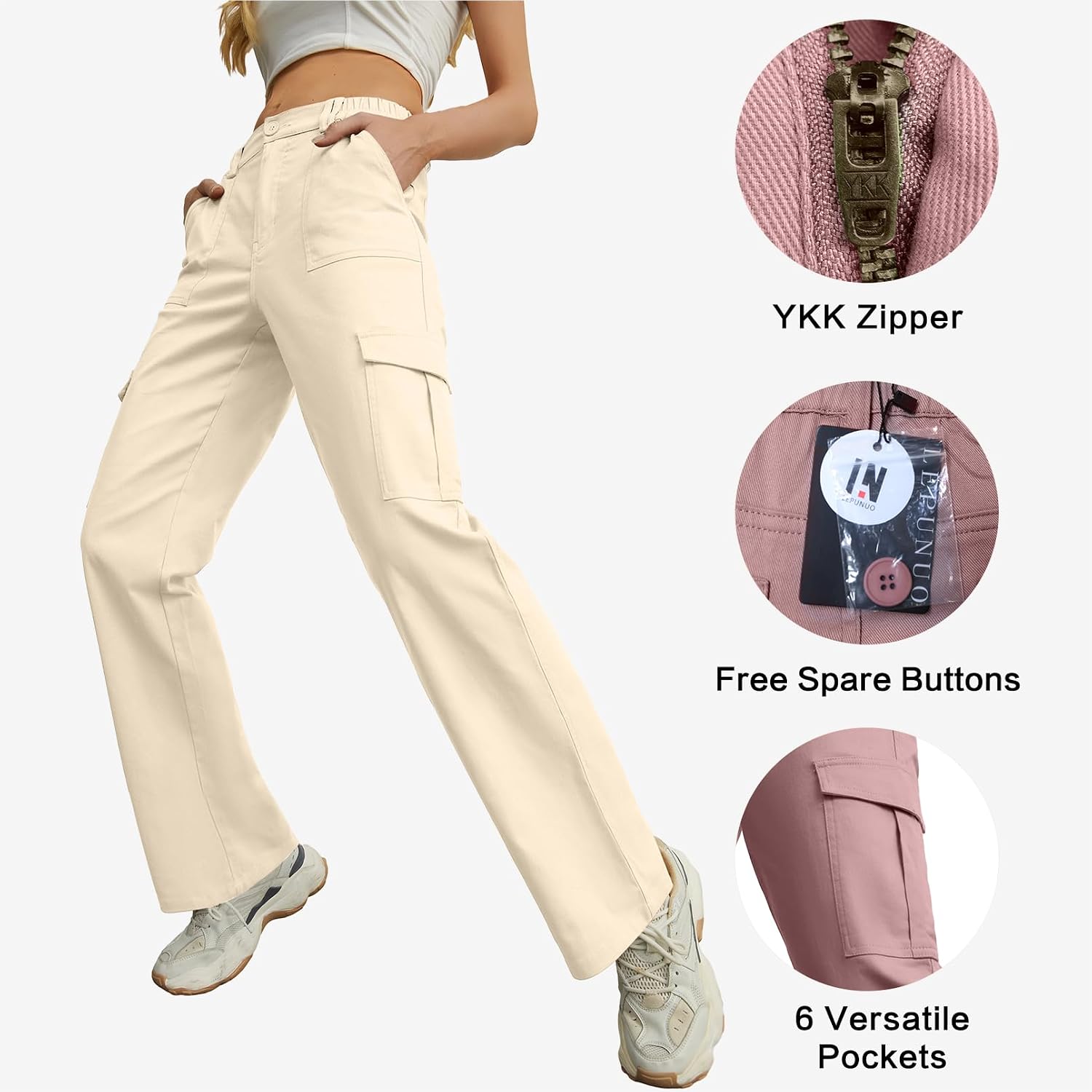 Lepunuo Cargo Pants for Women