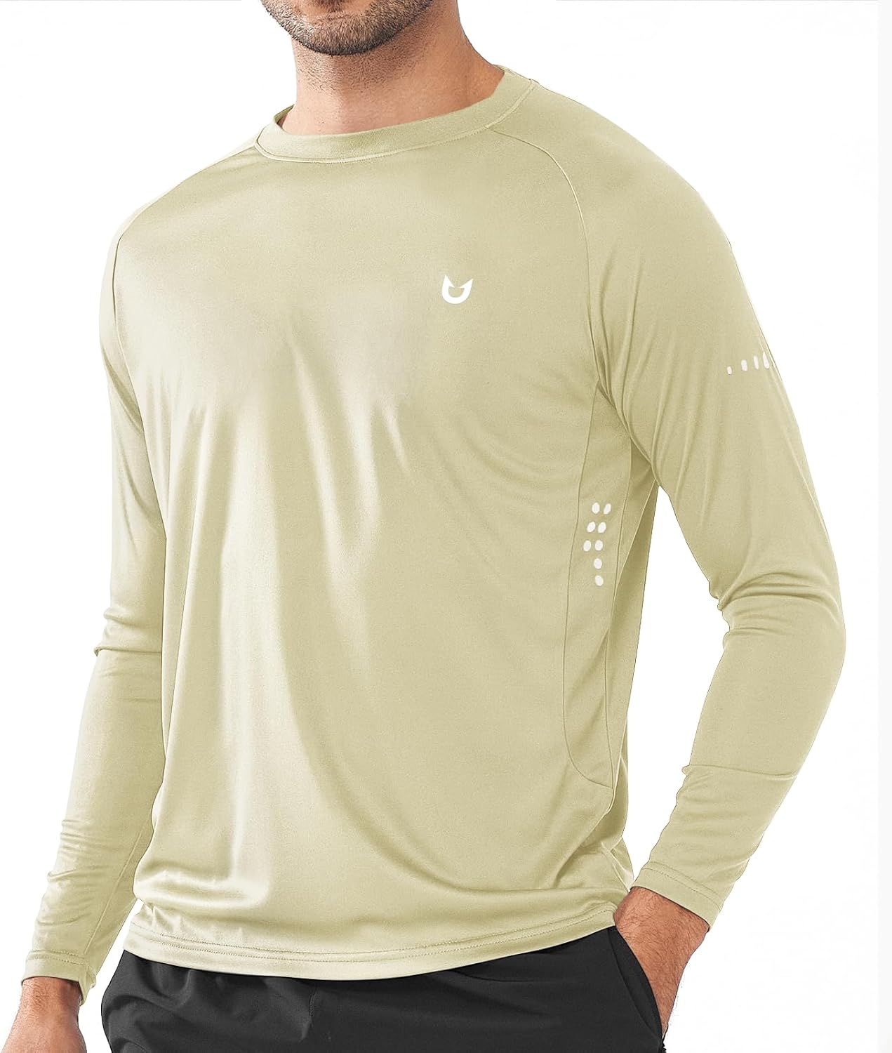 NORTHYARD Men's Sun Shirts Long Sleeve UPF 50+ Swim Running Fishing Hiking