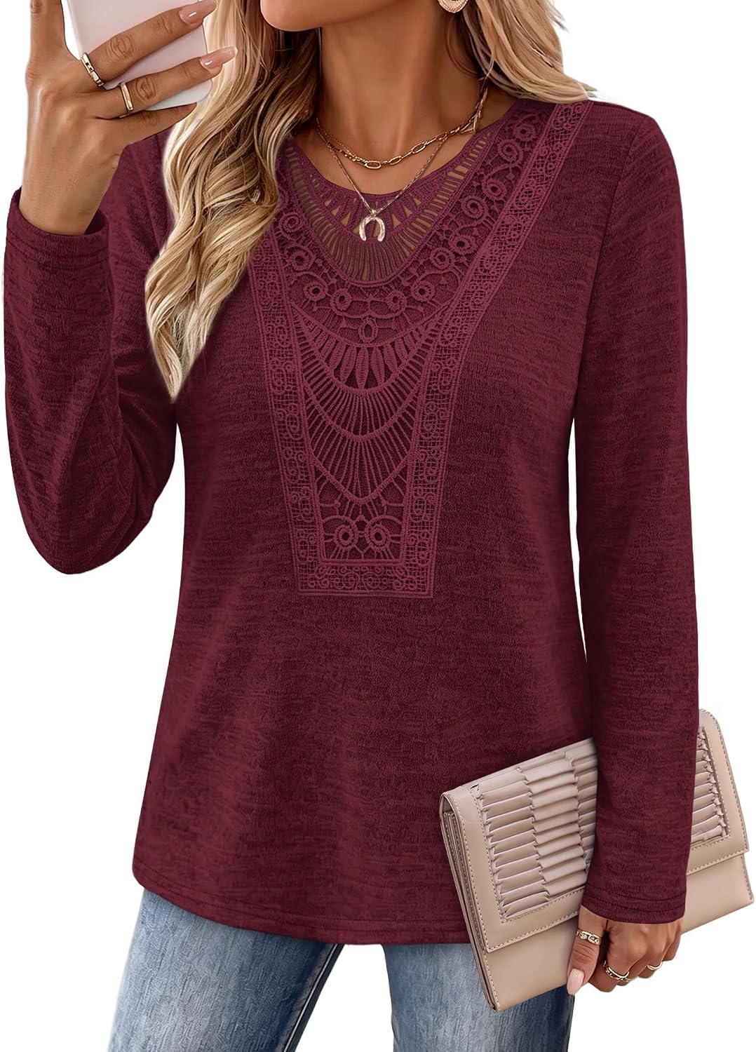 OFEEFAN Long Sleeve Shirts